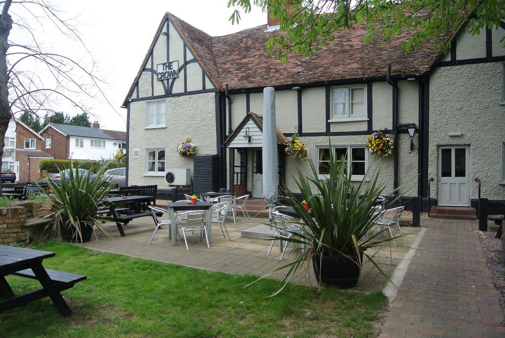 The Crown Pub, Dining & Rooms Henlow Exterior foto